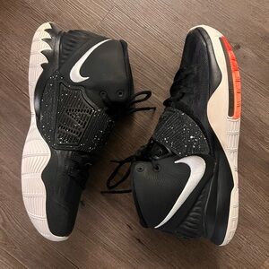 Nike Kyrie 6 Jet Black Basketball Shoes, Size 8.5